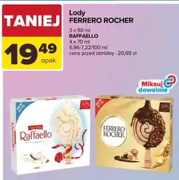 Carrefour Lody Raffaello 4-pak oferta