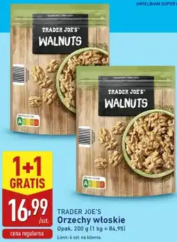 ALDI Orzechy włoskie Trader Joe's oferta