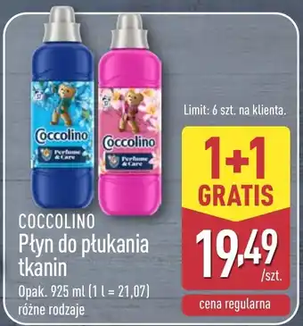 ALDI Coccolino Płyn do płukania tkanin oferta