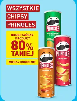 ALDI WSZYSTKIE CHIPSY Pringles oferta