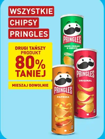 ALDI WSZYSTKIE CHIPSY Pringles oferta