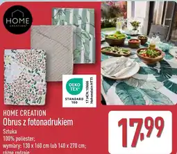 ALDI Home Creation Obrus z fotonadrukiem oferta
