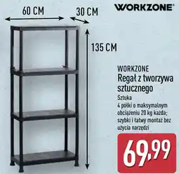 ALDI Workzone Regał z tworzywa sztucznego oferta