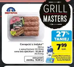 Carrefour Cevapcici z indyka Indykpol oferta