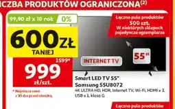 Auchan Smart LED TV 55 Samsung 55U8072 oferta