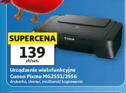 Auchan Urządzenie wielofunkcyjne Canon Pixma MG2551/2556 oferta