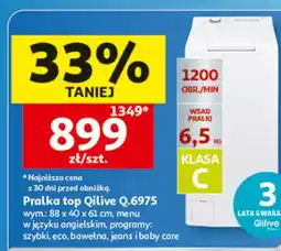 Auchan Pralka top Qilive Q.6975 oferta