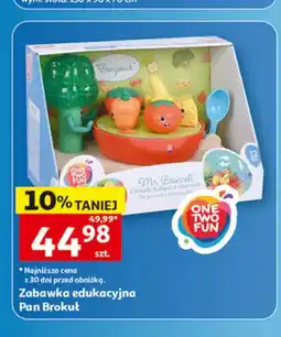 Auchan Zabawka edukacyjna One Two Fun Pan Brokuł oferta