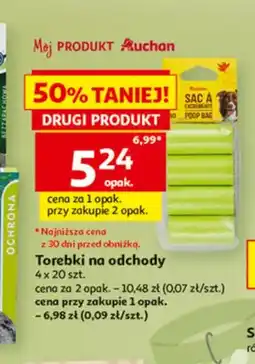 Auchan Torebki na odchody Auchan oferta