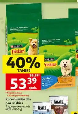 Auchan Karma sucha dla psa Purina Friskies oferta