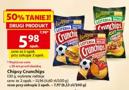 Auchan Chipsy Lorenz Crunchips Burger Style oferta