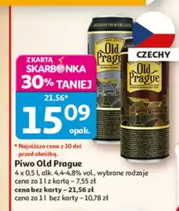 Auchan Piwo Old Prague 4-pak oferta