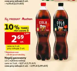 Auchan Napój gazowany Auchan Cola oferta