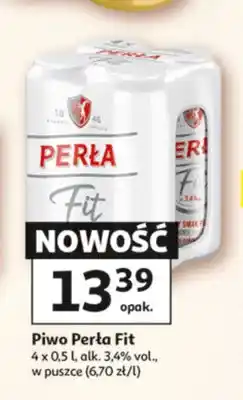 Auchan Piwo Perła Fit 4-pak oferta