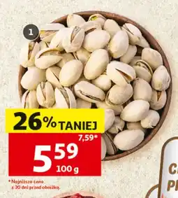 Auchan Pistacje solone luzem oferta