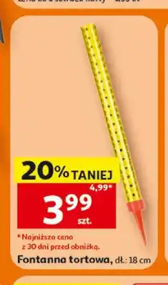 Auchan Fontanna tortowa oferta