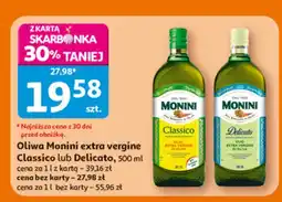 Auchan Oliwa Monini extra vergine Classico oferta