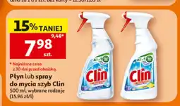 Auchan Płyn do mycia szyb Clin oferta