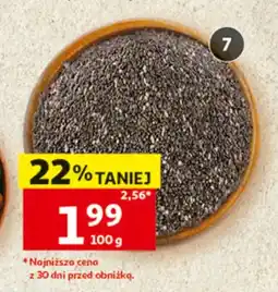 Auchan Nasiona chia szałwia hiszpańska luzem oferta