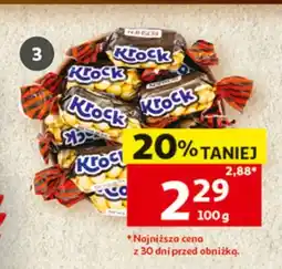 Auchan Cukierki Krock Roshen w polewie luzem oferta
