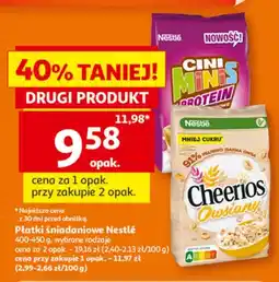 Auchan Płatki śniadaniowe Nestlé Cini Minis Protein oferta