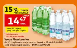Auchan Woda Piwniczanka 6-pak oferta