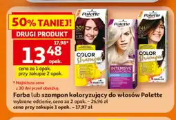 Auchan Farba do włosów Palette oferta