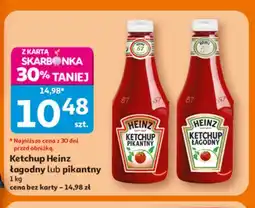 Auchan Ketchup Heinz łagodny oferta