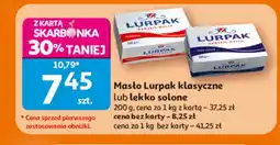 Auchan Masło Lurpak klasyczne oferta