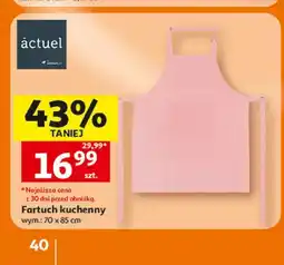 Auchan Fartuch kuchenny Actuel oferta