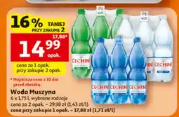 Auchan Woda Muszyna Cechini 6-pak oferta