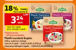 Auchan Płatki owsiane błyskawiczne Kupiec oferta