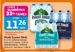 Auchan Woda Żywiec Zdrój 6-pak oferta