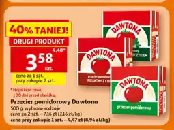 Auchan Przecier pomidorowy Dawtona oferta