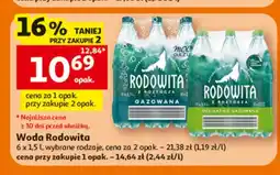 Auchan Woda Rodowita 6-pak oferta
