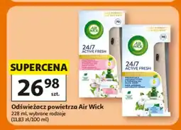 Auchan Odświeżacz powietrza Air Wick 24/7 Active Fresh Jaśminowy Kwiat oferta