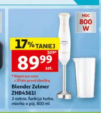 Auchan Blender Zelmer ZHB4561I oferta