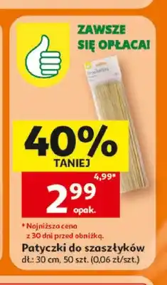 Auchan Patyczki do szaszłyków oferta
