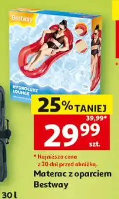 Auchan Materac z oparciem Bestway oferta