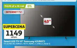 Auchan Telewizor Samsung 43 oferta