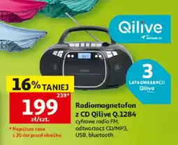 Auchan Radiomagnetofon z CD Qilive Q.1284 oferta