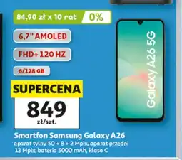 Auchan Smartfon Samsung Galaxy A26 oferta