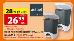 Auchan Kosz na śmieci z pedałem Actuel oferta