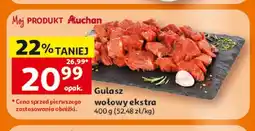 Auchan Gulasz wołowy ekstra Auchan oferta