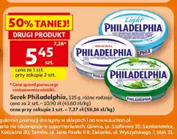 Auchan Serek kanapkowy z ziołami Philadelphia oferta