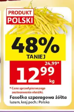 Auchan Fasolka szparagowa żółta oferta