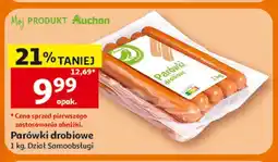 Auchan Parówki drobiowe Auchan oferta