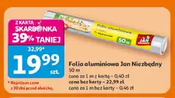 Auchan Folia aluminiowa Jan Niezbędny oferta