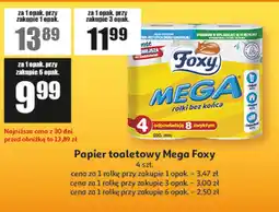 Auchan Papier toaletowy Mega Foxy oferta