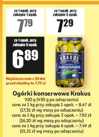 Ogórki konserwowe Krakus